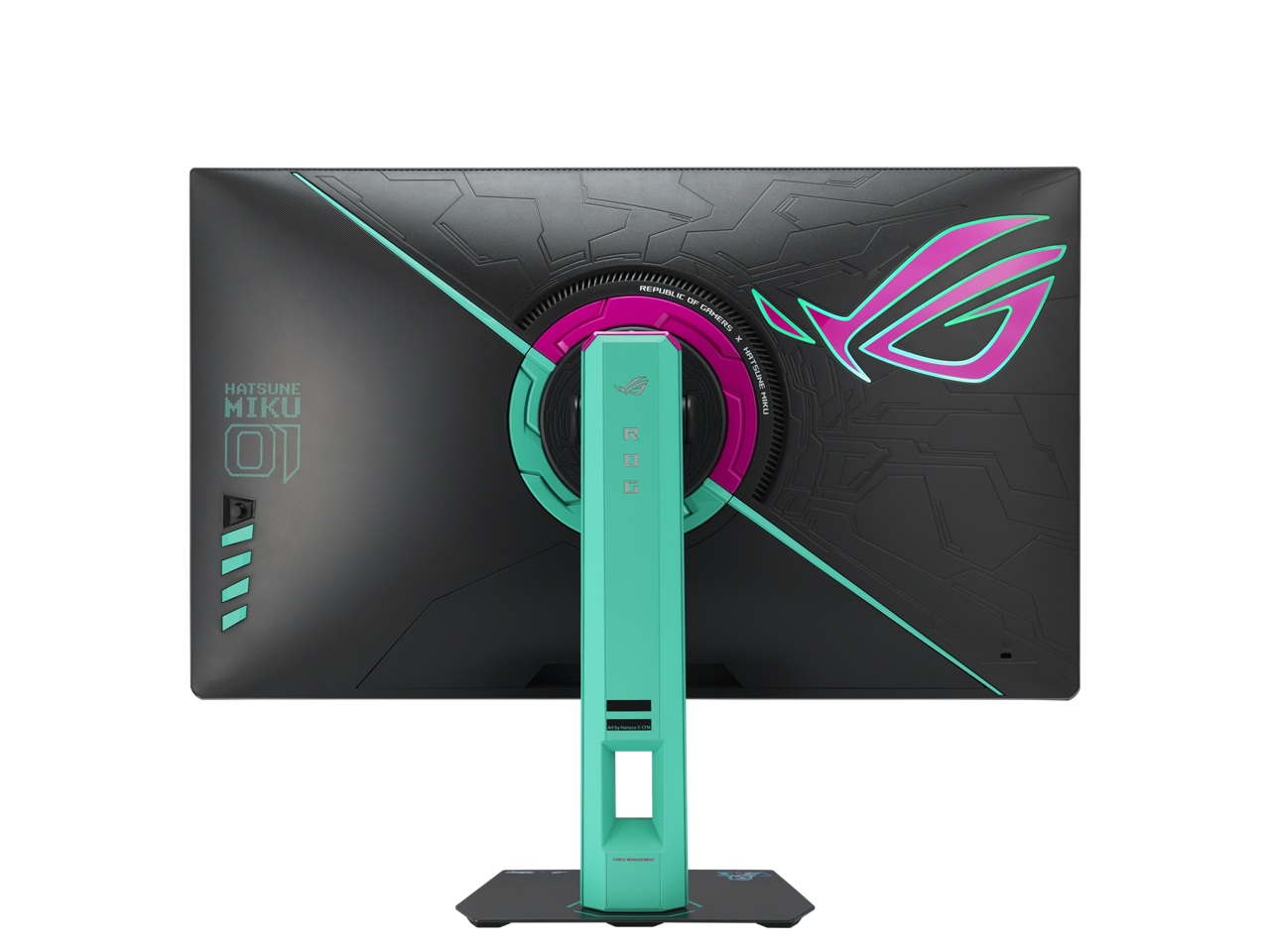 HATSUNE MIKU  
REPUBLIC OF GAMERS x HATSUNE MIKU ROG