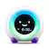 Front Zoom. LittleHippo - MELLA All-in-One Alarm Clock with Sleep Trainer for Kids - BRIGHT PURPLE.