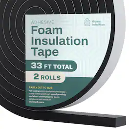Home Intuition - Door Draft Stopper for Cold Air – Winter Insulation with Strong Adhesive, Weather Stripping Door Seal for Gaps & Bottom