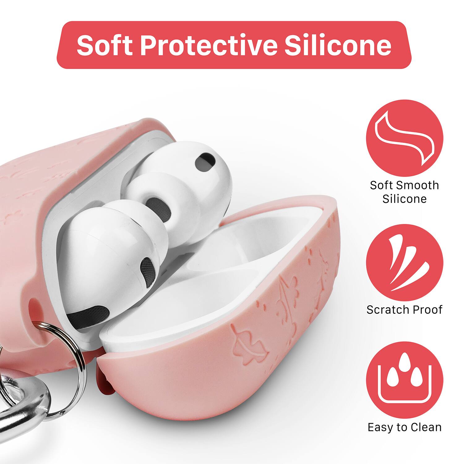 Soft Protective Silicone

- Soft Smooth Silicone
- Scratch Proof
- Easy to Clean