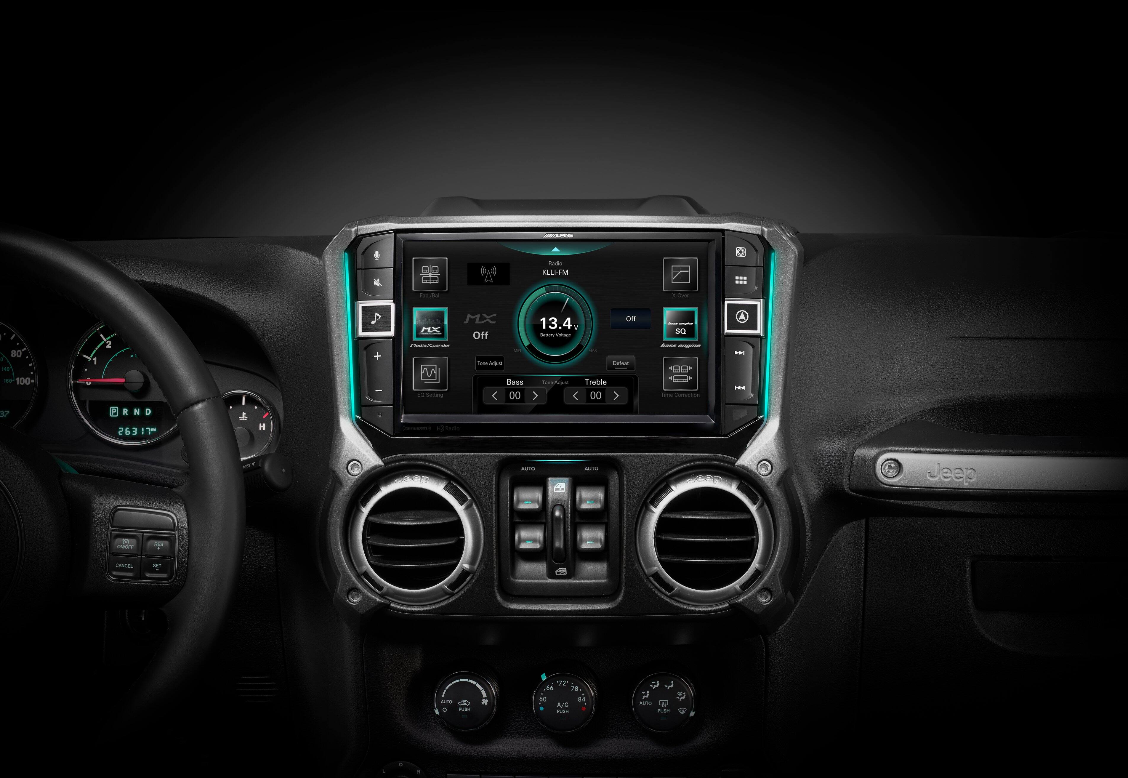 Alt View 12. Alpine - 9" Android Auto and Apple CarPlay Bluetooth Digital Media Receiver - Black.