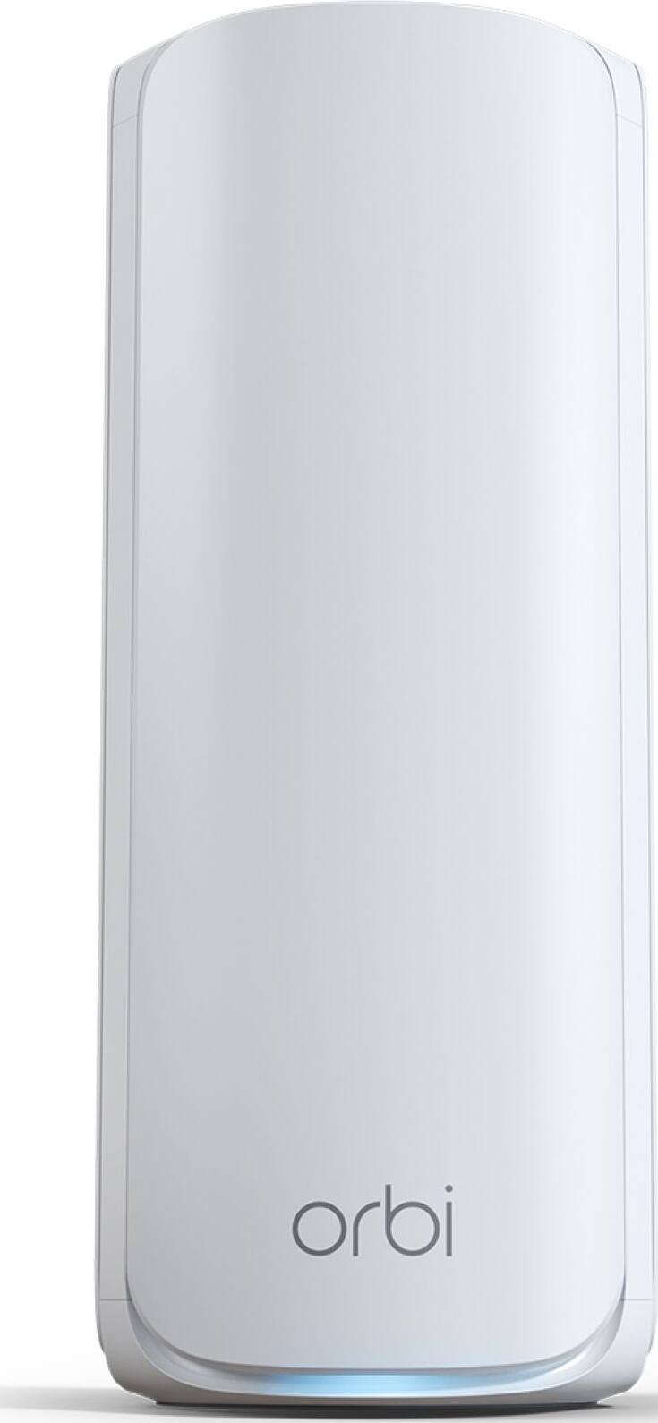 Front. NETGEAR - NETGEAR Orbi 770 Series WiFi 7 Mesh System, 11 Gbps, Add-on Satellite - White.