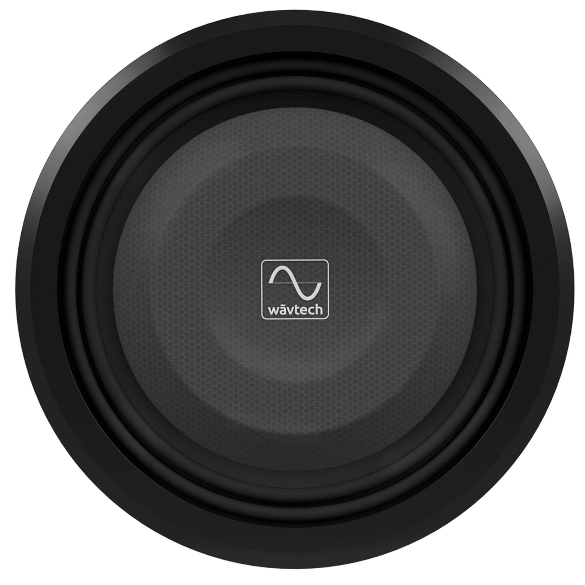 Front. Wavtech - Wavtech thinPRO12-2 750 Watt 12" Shallow Subwoofer 2 ohm - Black/Gray.