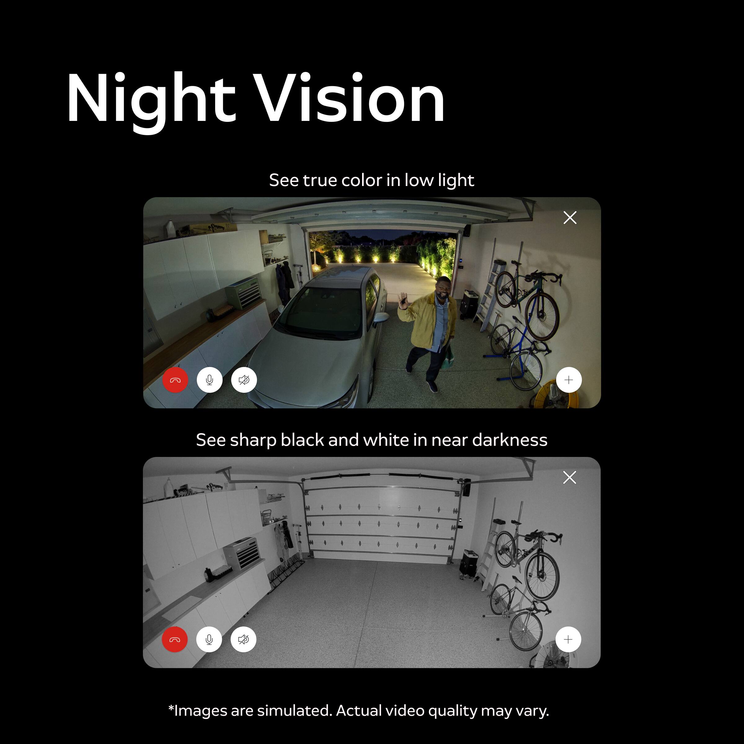 Ring Indoor Cam Retinal 4K, Plug In, Auto HDR, true color Night Vision ...