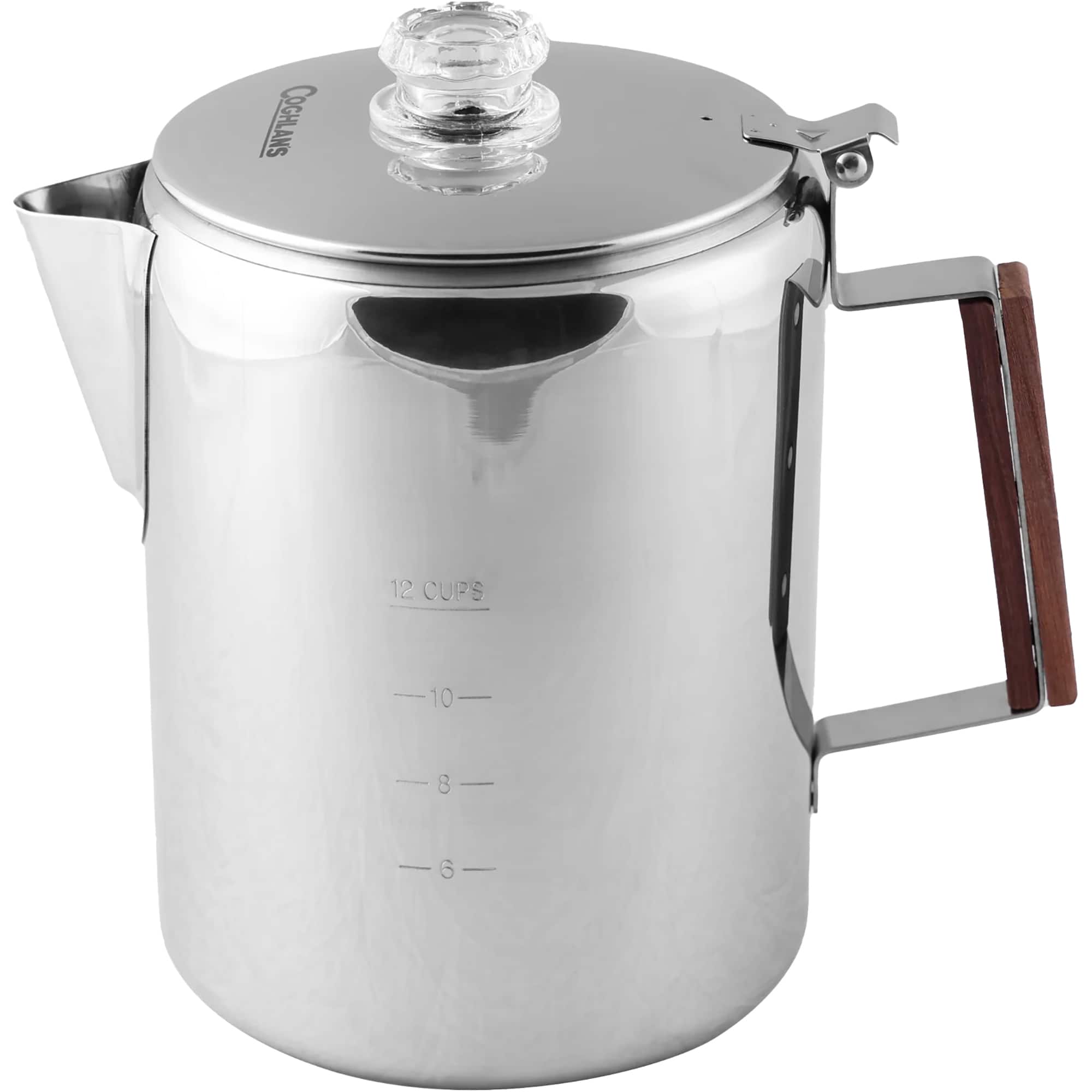 Coghlan’s - Coghlan's 12-Cup Stainless Steel Coffee Pot - Silver