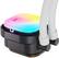 Alt View 25. CORSAIR - iCUE LINK TITAN 240 RX Liquid CPU Cooler with RGB Lighting - White.