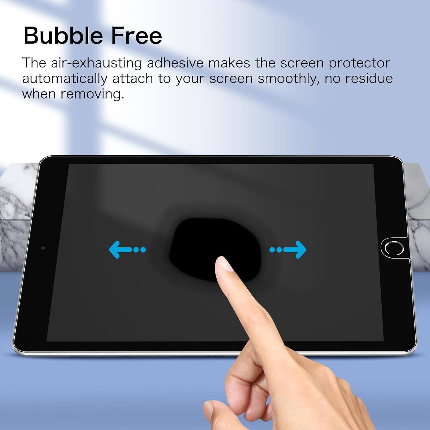 Bubble Free

The air-exhausting adhesive makes the screen protector automatically attach to your screen smoothly, no residue when removing.