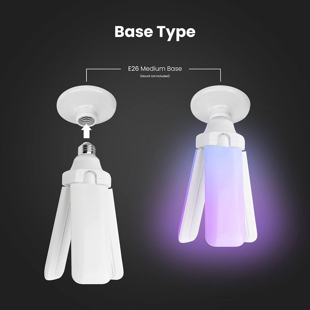 Base Type

E26 Medium Base (Mount not included)