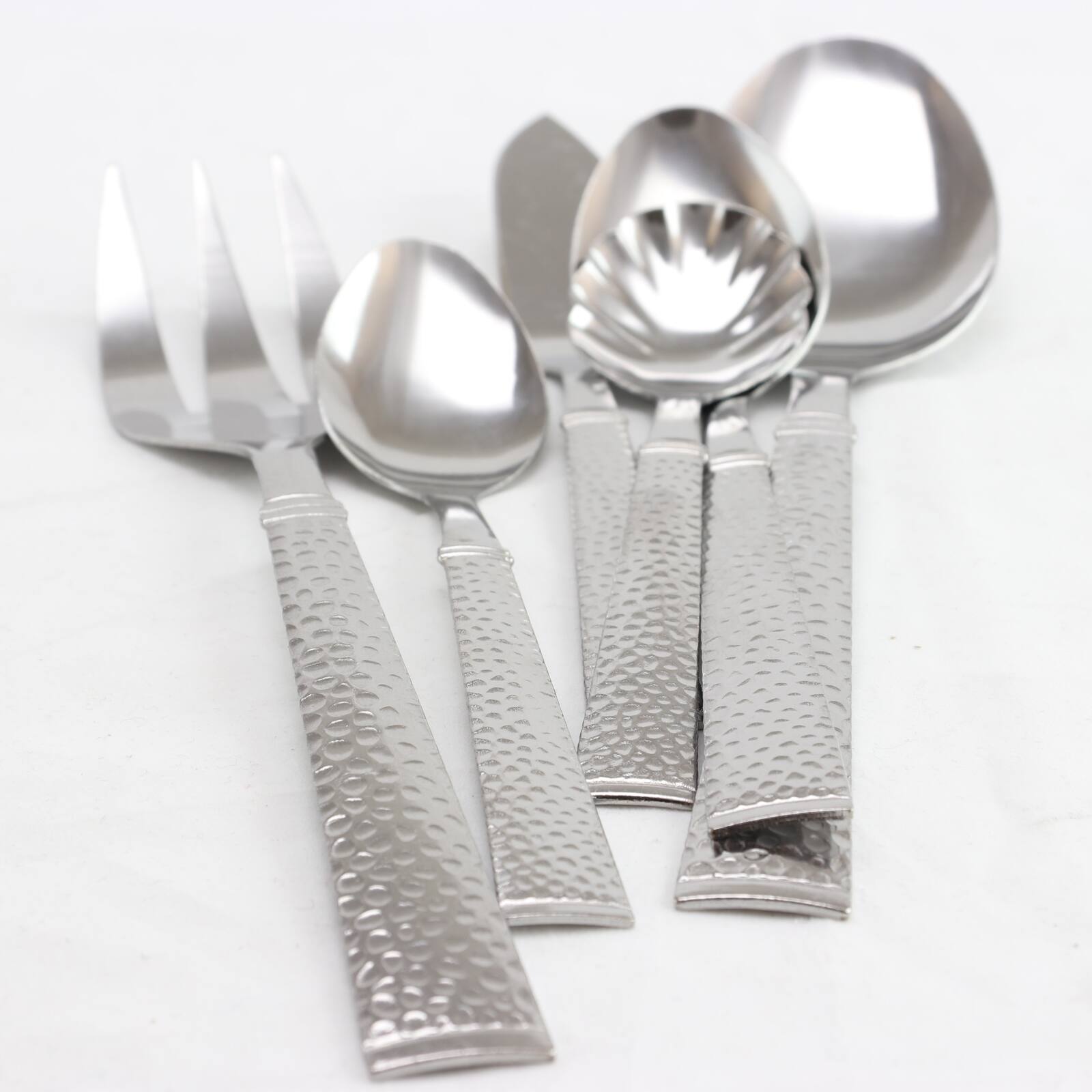 Alt View 1. Gibson - Gibson Prato 24 Piece Stainless Steel Flatware Set - Silver.