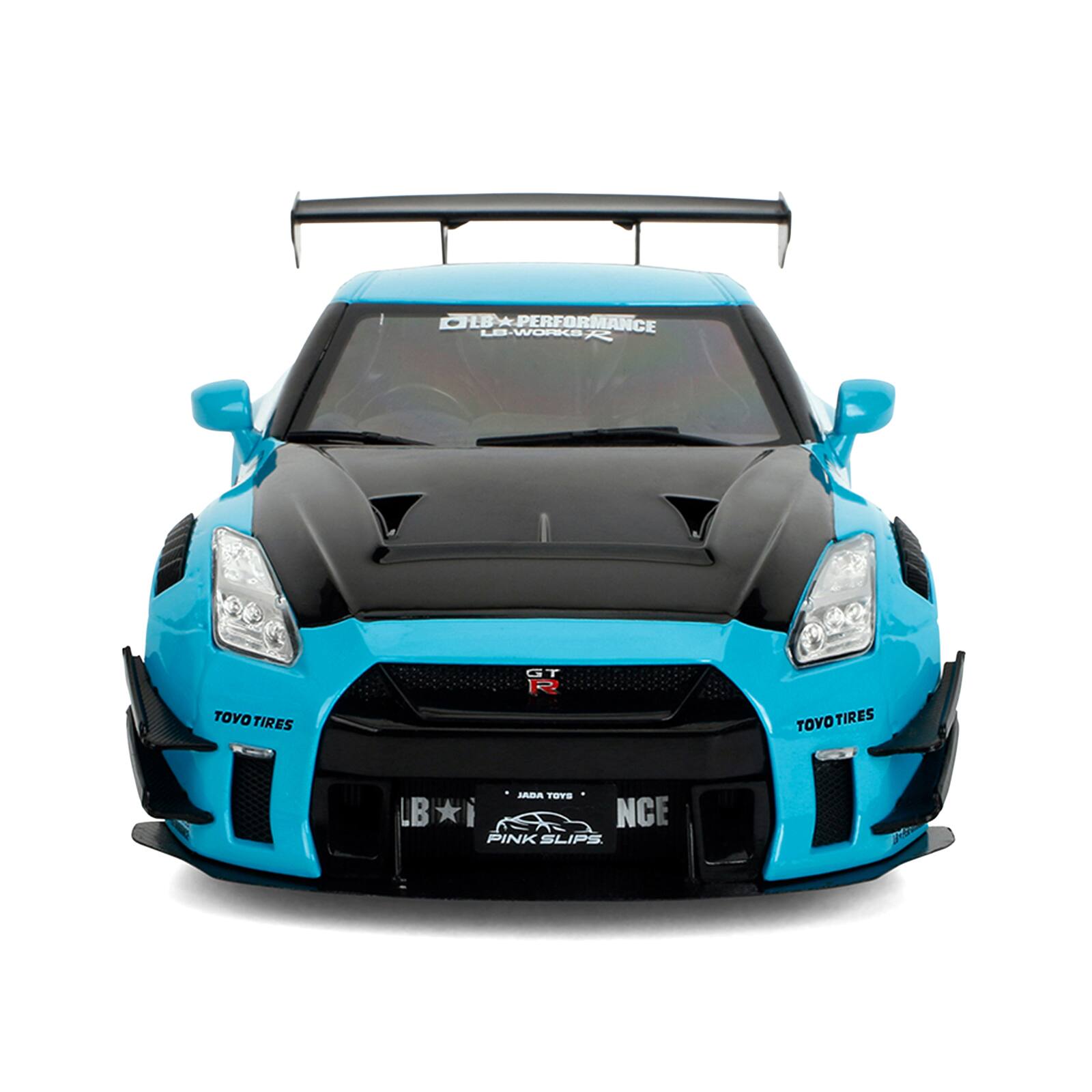 OLB PERFORMANCE LB WORKS  
TOYO TIRES  
GT-R  
TOYO TIRES  
JADA TOYS LB*i NCE PINK SLIPS.