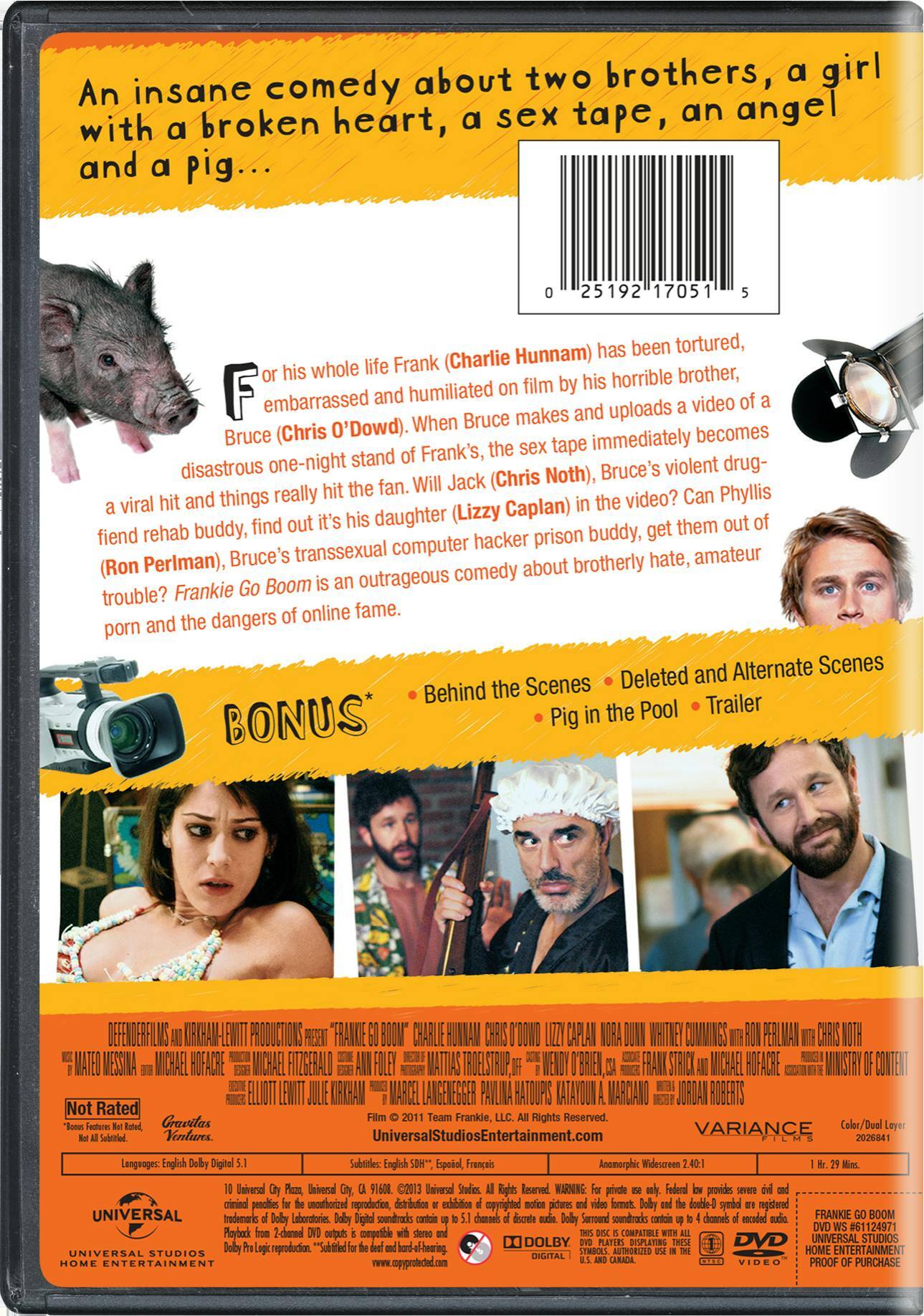 Angle. Frankie Go Boom [DVD].