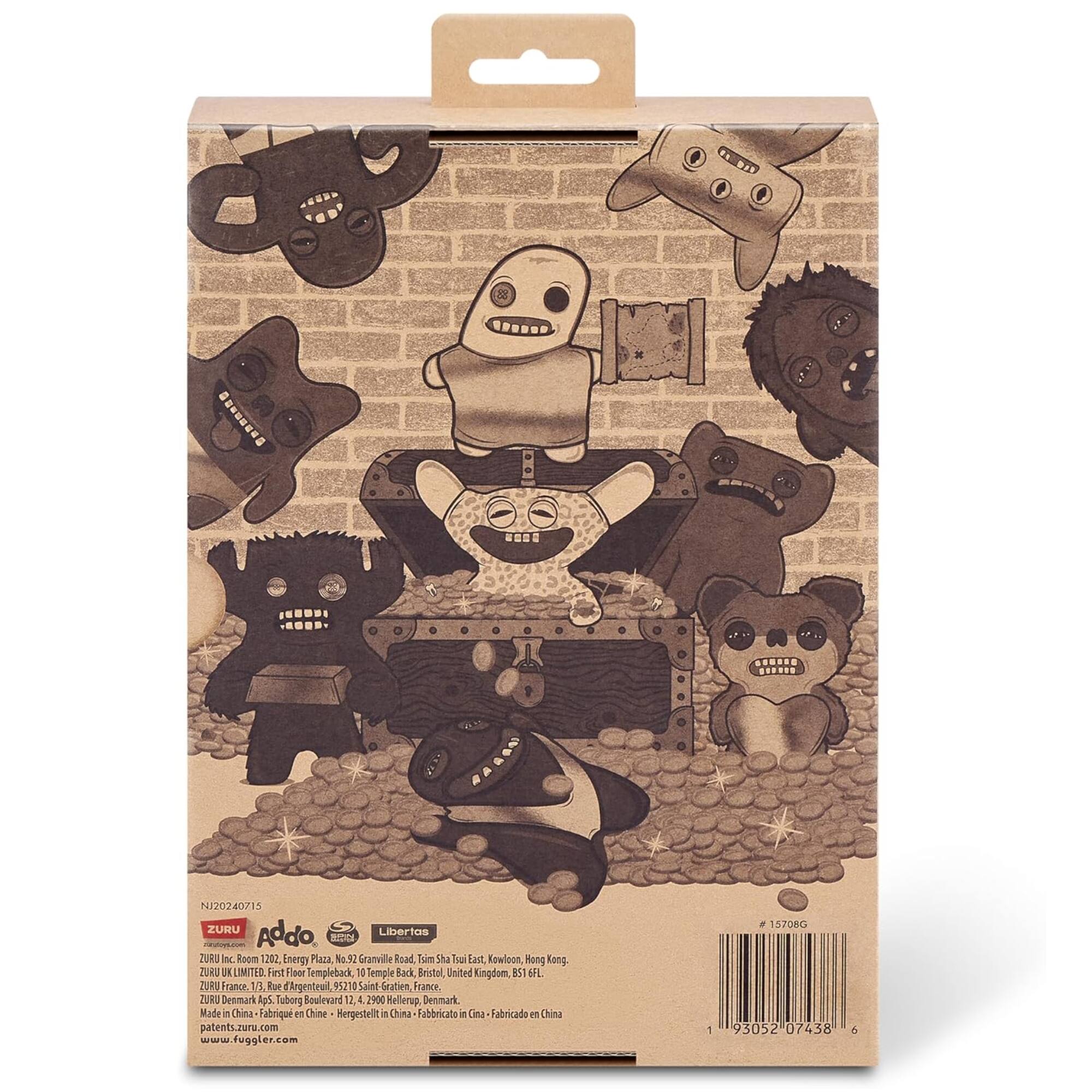 N20240715  
ZURU Libertas Addo  
ZURU Inc. Room 1202 Energy Plaza No.92 Granville Road Tsim Sha Tsui East Kowloon Hong Kong  
ZURU UK Ltd. 10 Temple Back Bristol United Kingdom  
ZURU France 13 Rue Argenteuil 95210 Saint Germain, France  
ZURU Denmark Aps. Tuborg Boulevard 12 A 2900 Hellerup Denmark  
Made in China  
Fabriqué en Chine  
Hergestellt in China  
Fabricado en China  
patents.zuru.com  
www.fuggler.com  

1 157080 93052 07438 6