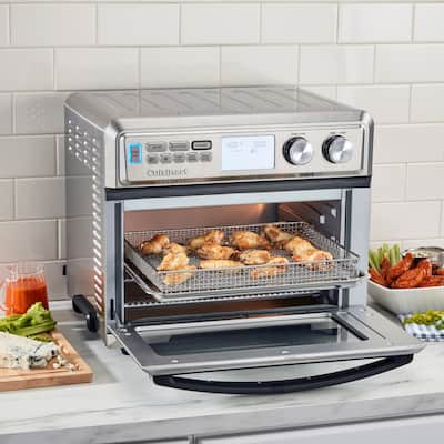 Cuisinart Large 0.95 cu.ft. Air Fryer Toaster Oven Stainless Steel Cuisinart Large 0.95 cu.ft. Air Fryer Toaster Oven Stainless Steel