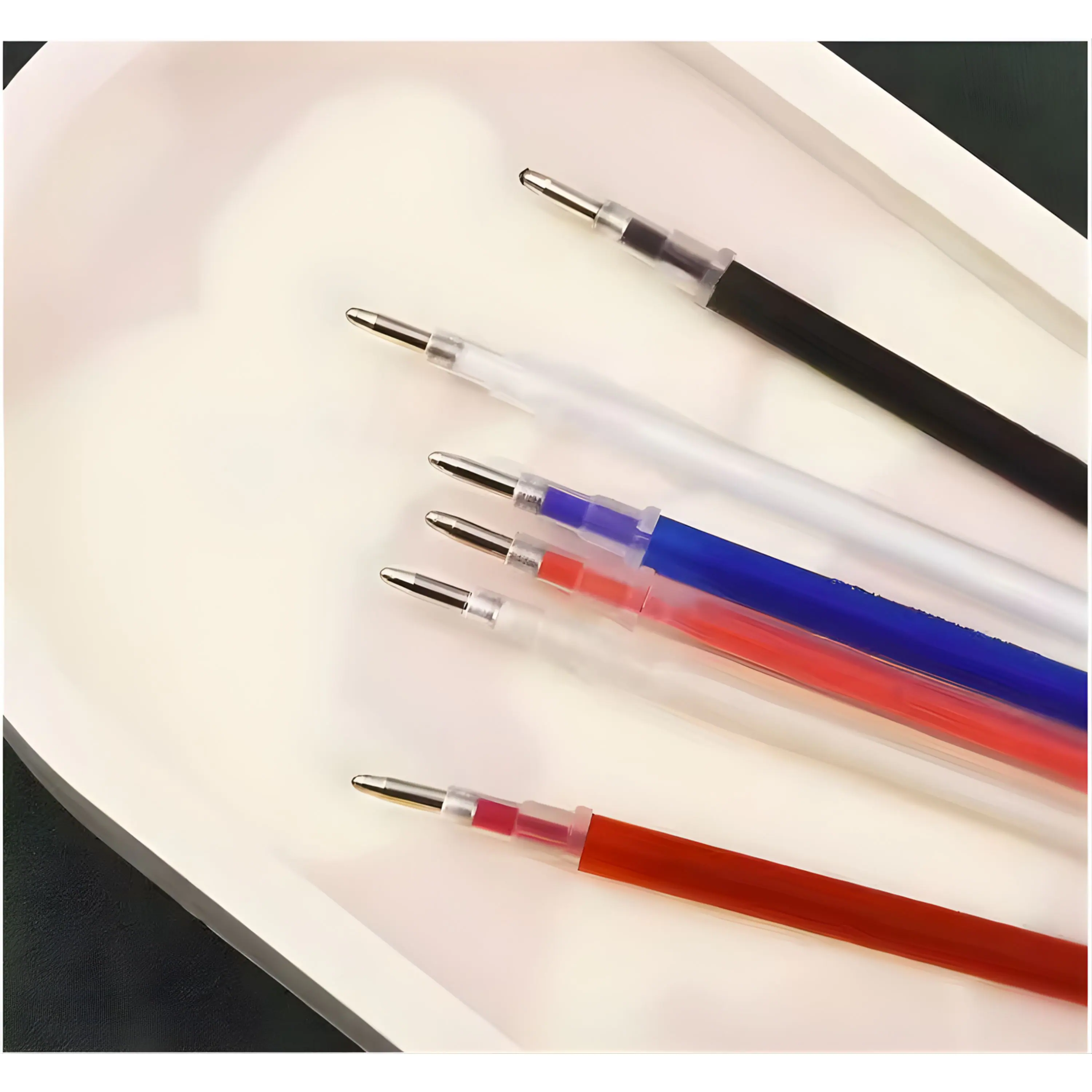 Angle. Kitcheniva - Heat Erasable Fabric Pen for Sewing 10 Pcs - Disappearing Ink with Heat Application.