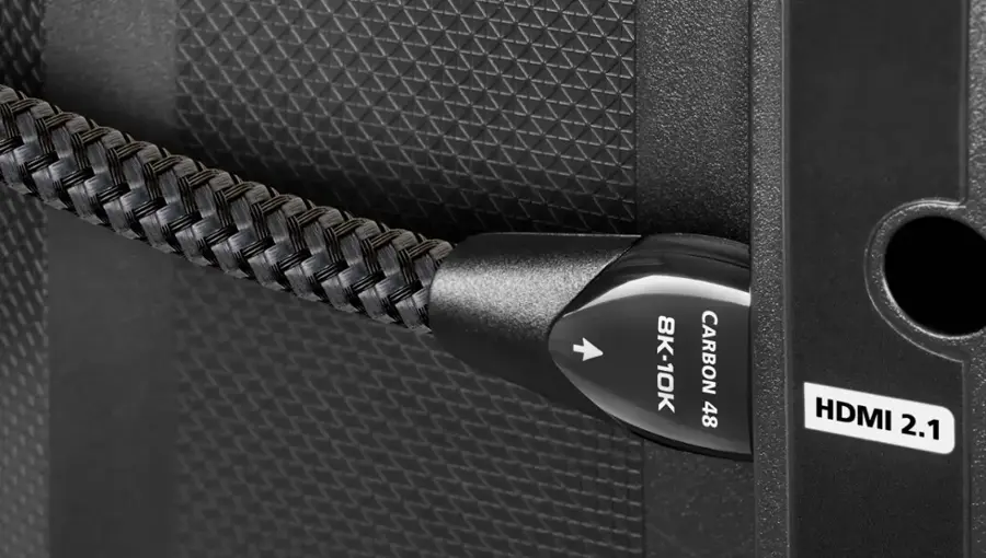 The text on the image is: "35333555557 8K-10K CARBON 48 HDMI 2.1". This text is grouped as follows:

35333555557: This is a phone number.
8K-10K CARBON: This is a product description.
48 HDMI 2.1: This is a product description.