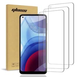 RomeTech - Rome Tech Tempered Glass for Motorola Moto G Power (2021) - 3 Pack - Transparent