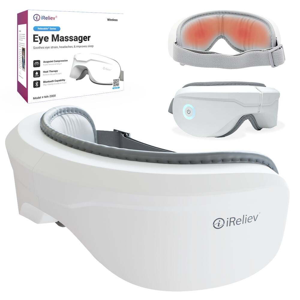 iReliev Relaxable™ Eye Massager with Heat - Best Buy