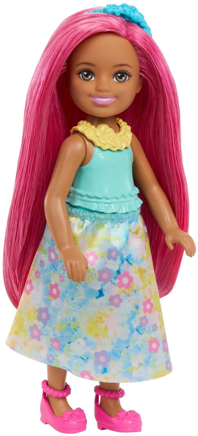 Alt View 2. Mattel - Barbie Chelsea Royal Small Doll with Pink Hair   - COLLECTIBLES - Multicolor.
