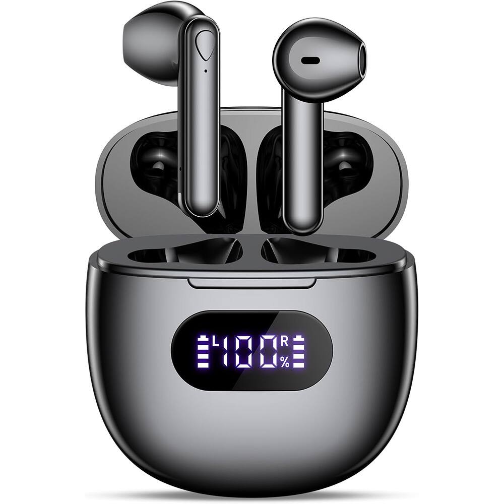 ACJPR - Wireless Earbuds BT 5.3, Hi-Fi Stereo Deep Bass, 48H Playtime, IPX7 Waterproof