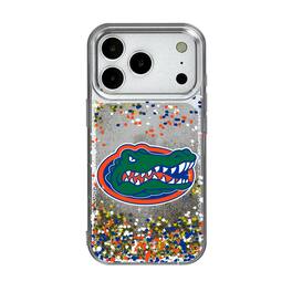 Keyscaper - NCAA - Florida Gators iPhone Glitter Confetti Design Case - 14 - Multicolor