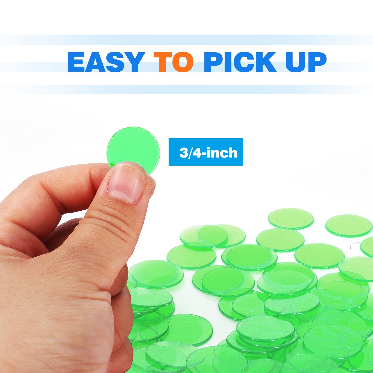 EASY TO PICK UP
3/4-inch