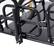 Alt View 4. Aosom - Aosom Bike Cargo Trailer, Bicycle Trailer, Heavy-Duty Bike Wagon Cart, Foldable Compact Storage - Black.