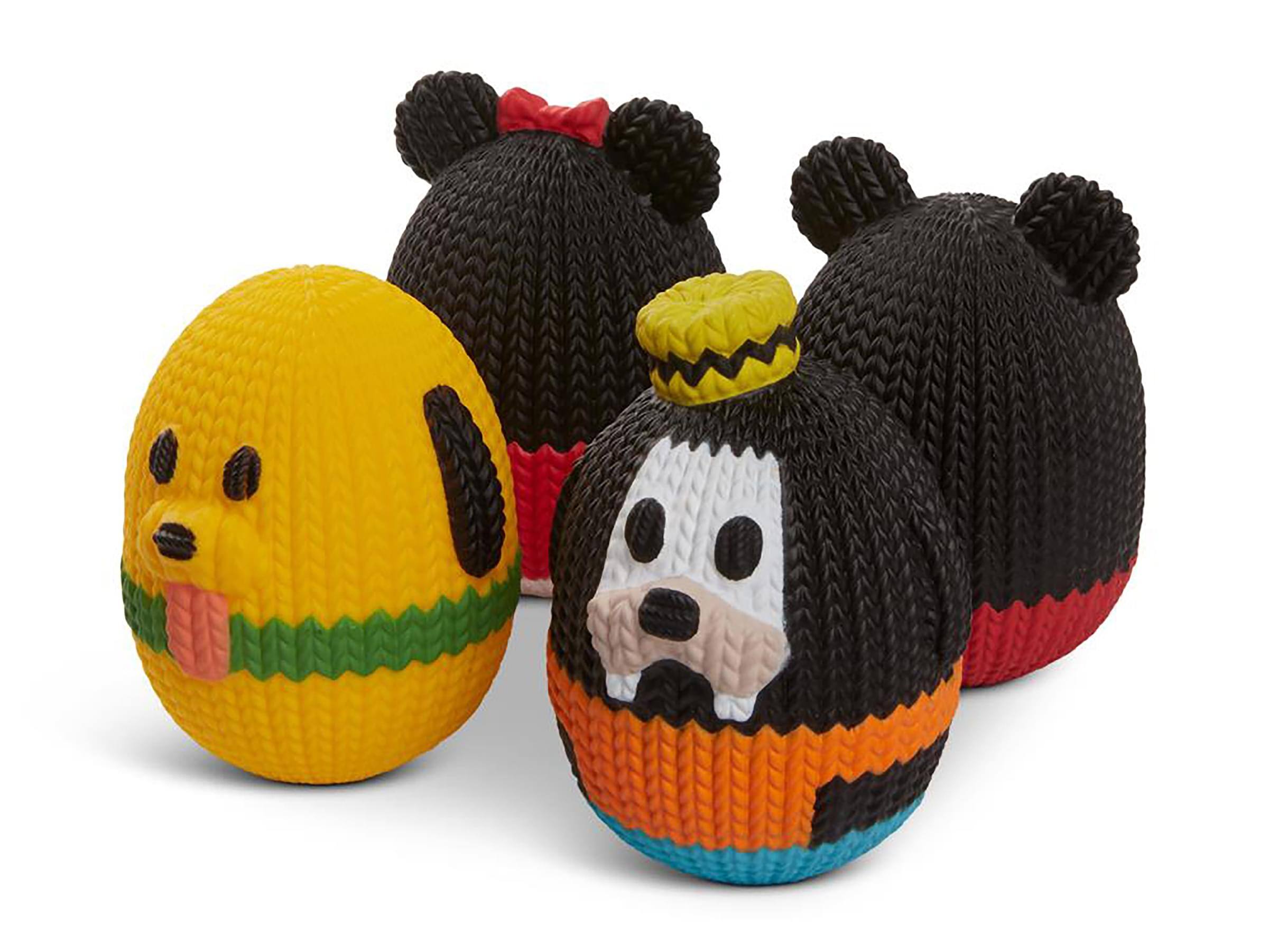 Alt View 10. Disney - Disney Mickey and Friends Version 2 Handmade by Robots Mini Vinyl Figure 4-Pack - Red.