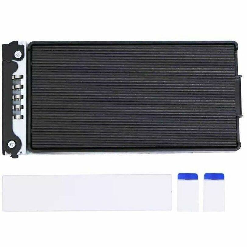 Alt View 6. Icy Dock - Icy Dock ToughArmor MB834TP-B Drive Bay Adapter PCI Express NVMe - 1 x SSD Supported - Metal.