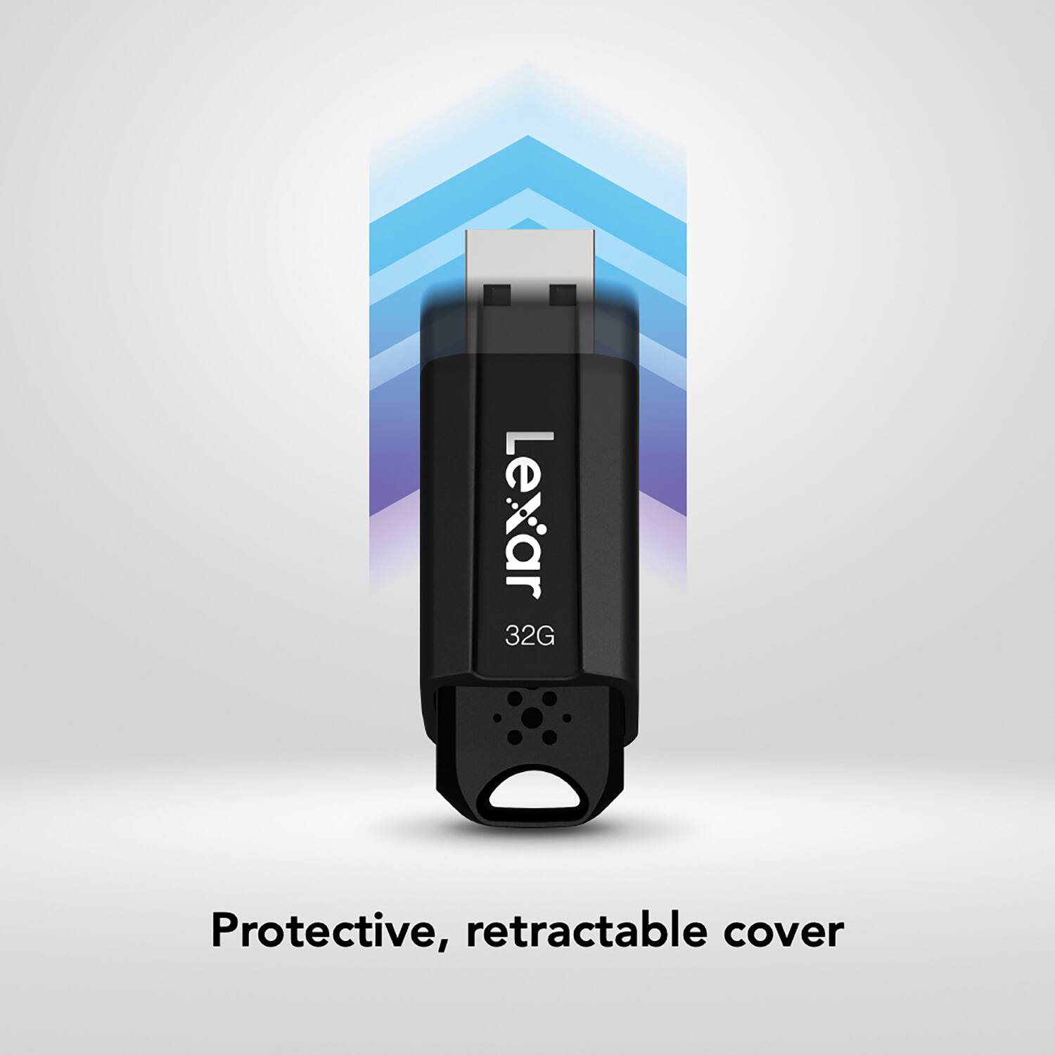 Lexar 32G Protective, retractable cover