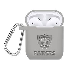 Artinian - Las Vegas Raiders Debossed Silicone AirPods Case Cover - No Size - Multicolor