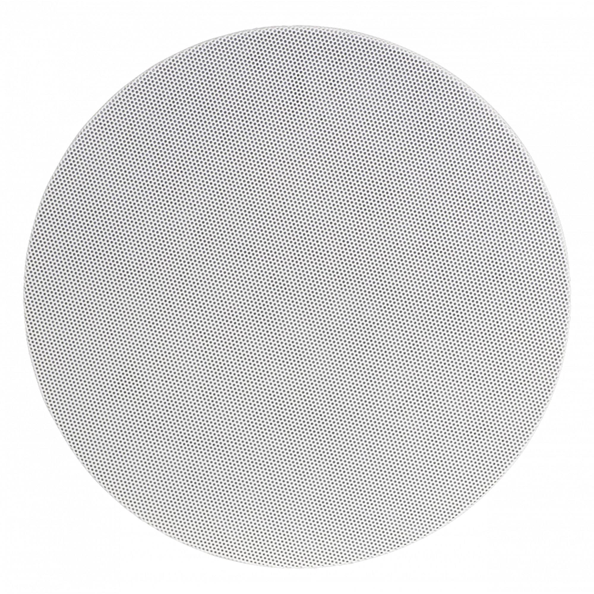 Alt View 1. ELAC - Elac IC-V61-W - Vertex 1 6.5" In-Ceiling Speaker - Includes White Grille, Sold Individually - Black/Gray.