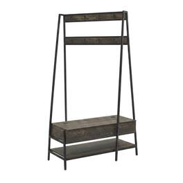 Crosley Furniture - Jacobsen Hall Tree - Brown Ash