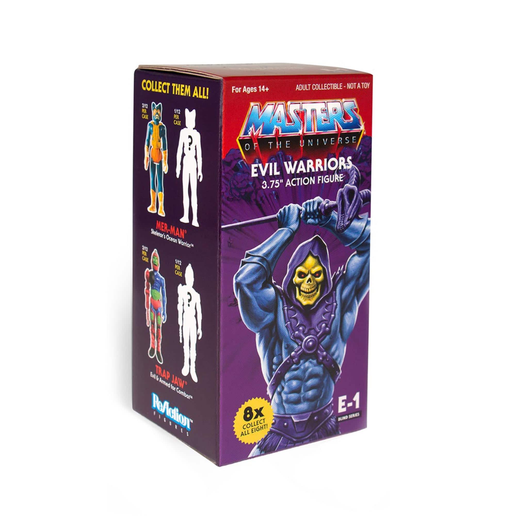 Super7 - Masters of the Universe Snake Mountain 3.75 Inch ReAction Blind Box | One Random - Purple