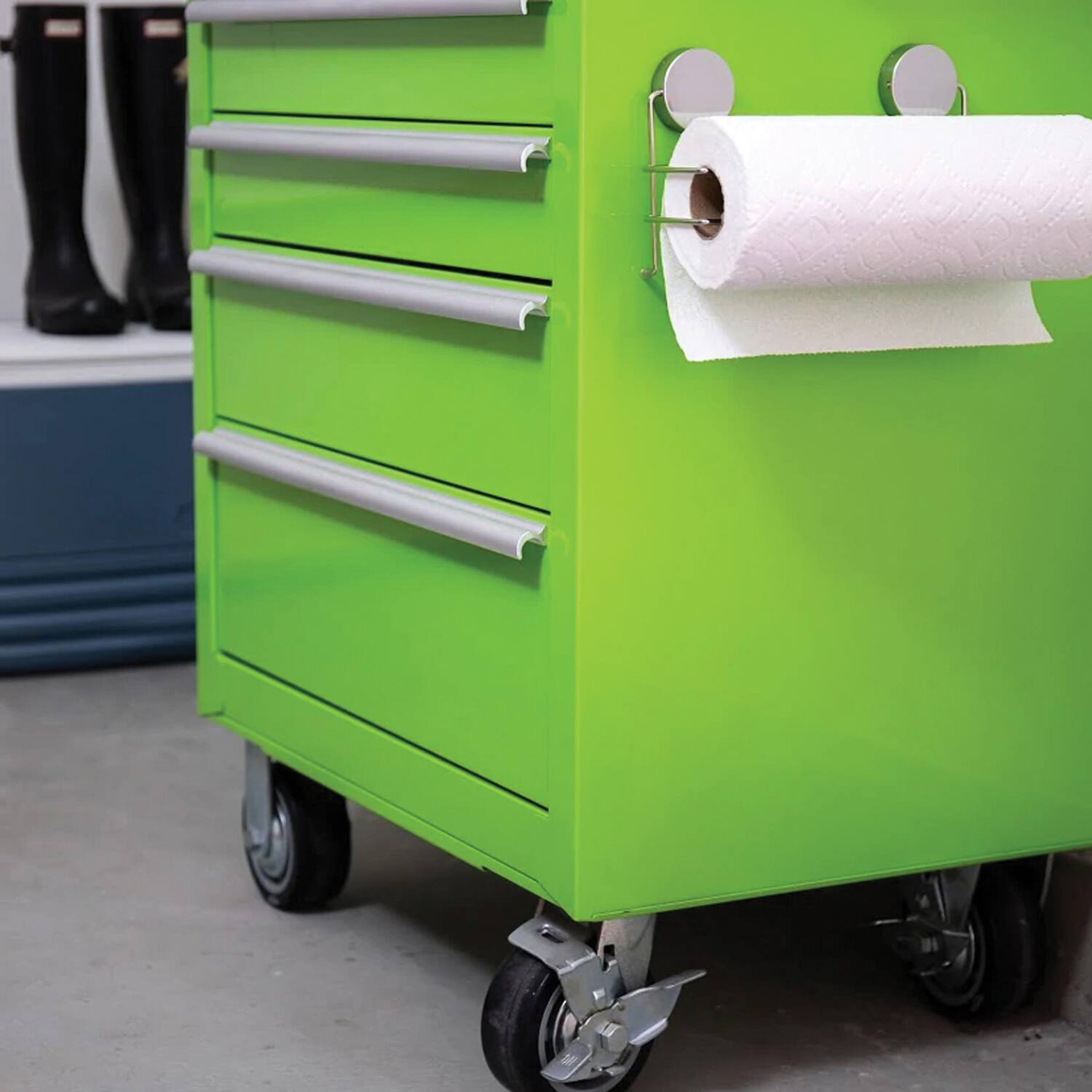 Alt View 3. Better Houseware - Stainless Steel Magnetic Paper Towel Holder - Stainless Steel.