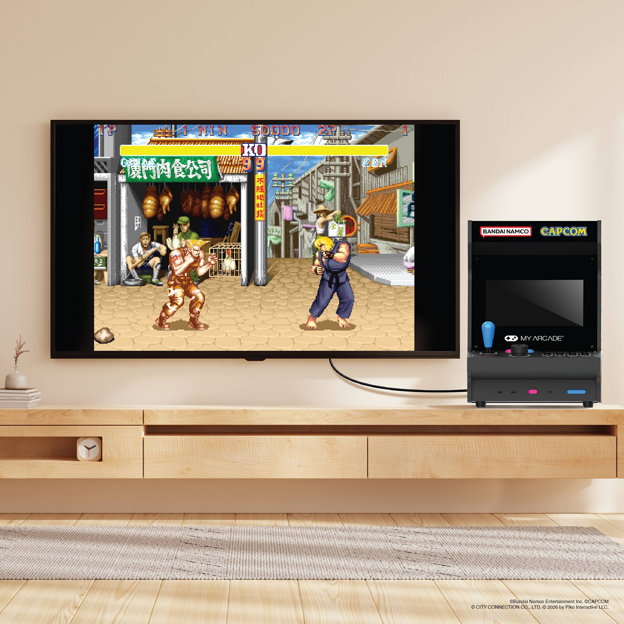 1P + E 1 NIN 50000 2 KO IEUPC : 9 KBN A ce JiWT a BANDAI NAMCO CAPCOM 12 .. MY MYARGADE A ORINSN Namen Entertainment iE OCAPOOM e IY CONCTON Ou 4 ZUE by PaS interantive