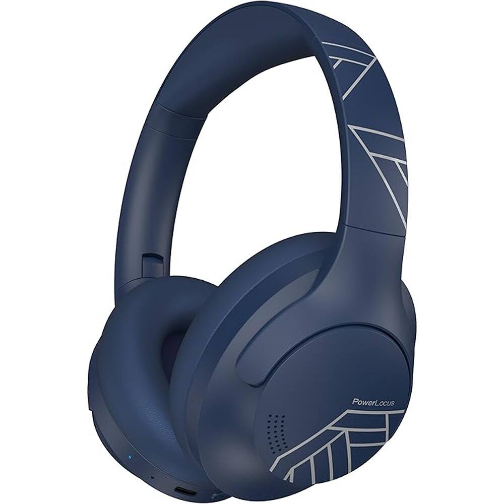 Schertz - Bluetooth Over-Ear Headphones – 50H Playtime, 4 EQ Modes, Hi-Fi Stereo, Deep Bass, Foldable & Lightweight, Built-In Micr