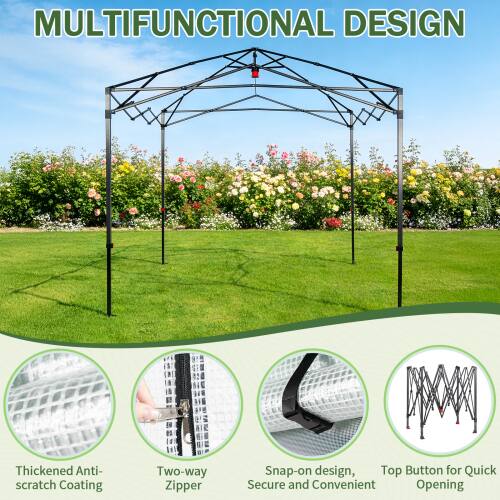 MULTIFUNCTIONAL DESIGN

- Thickened Anti-scratch Coating
- Two-way Zipper
- Snap-on design
- Top Button for Quick Secure and Convenient Opening