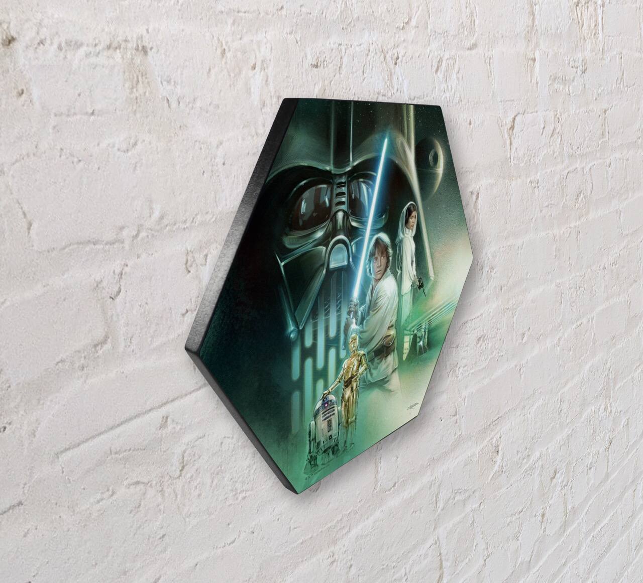 Alt View 3. Trend Setters - Star Wars (The Rebels Path by Brian Rood) KNEXAGON™ Wood Print - Multicolor.