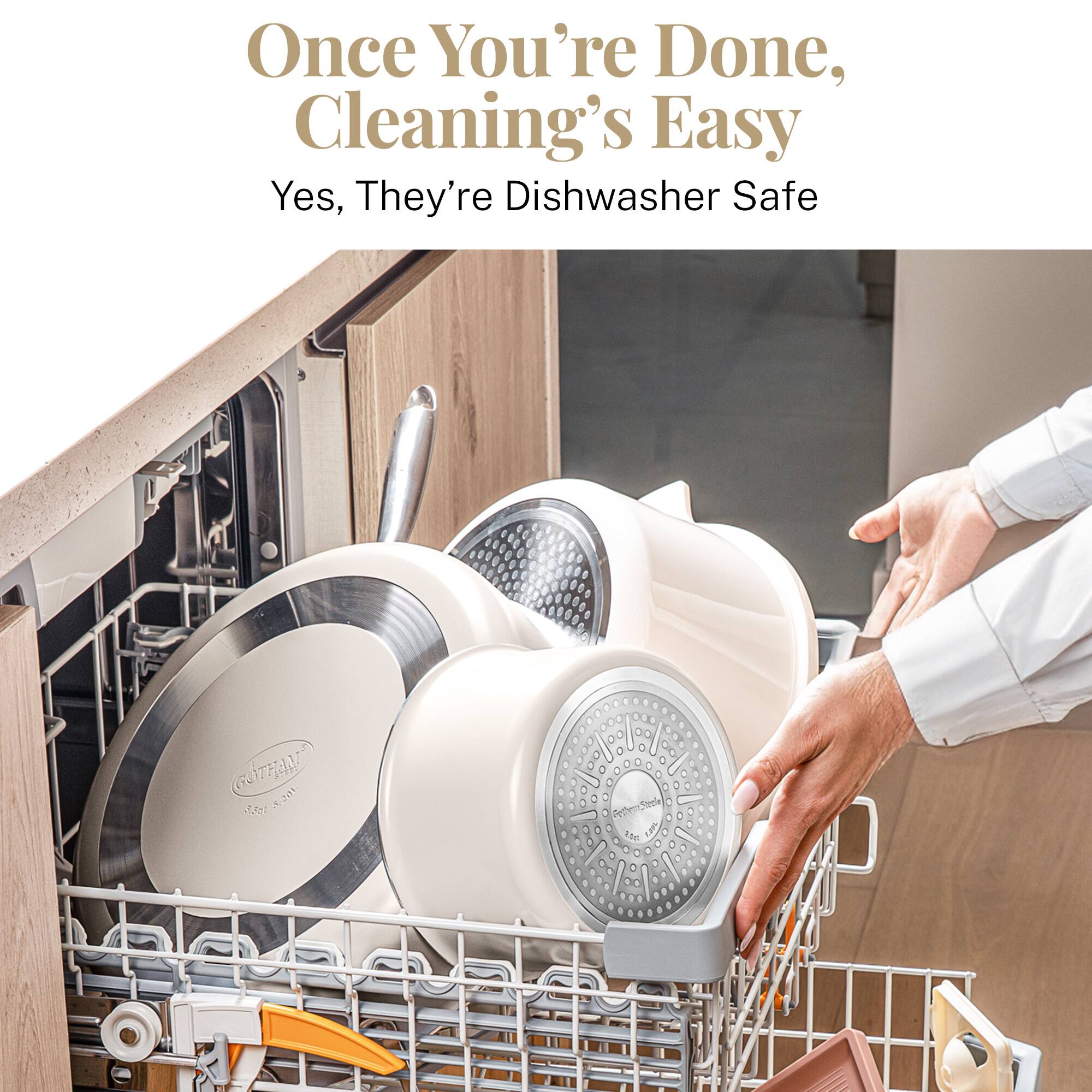 Once You're Done, Cleaning's Easy
Yes, They're Dishwasher Safe
GUHAN  0 : etentrol L