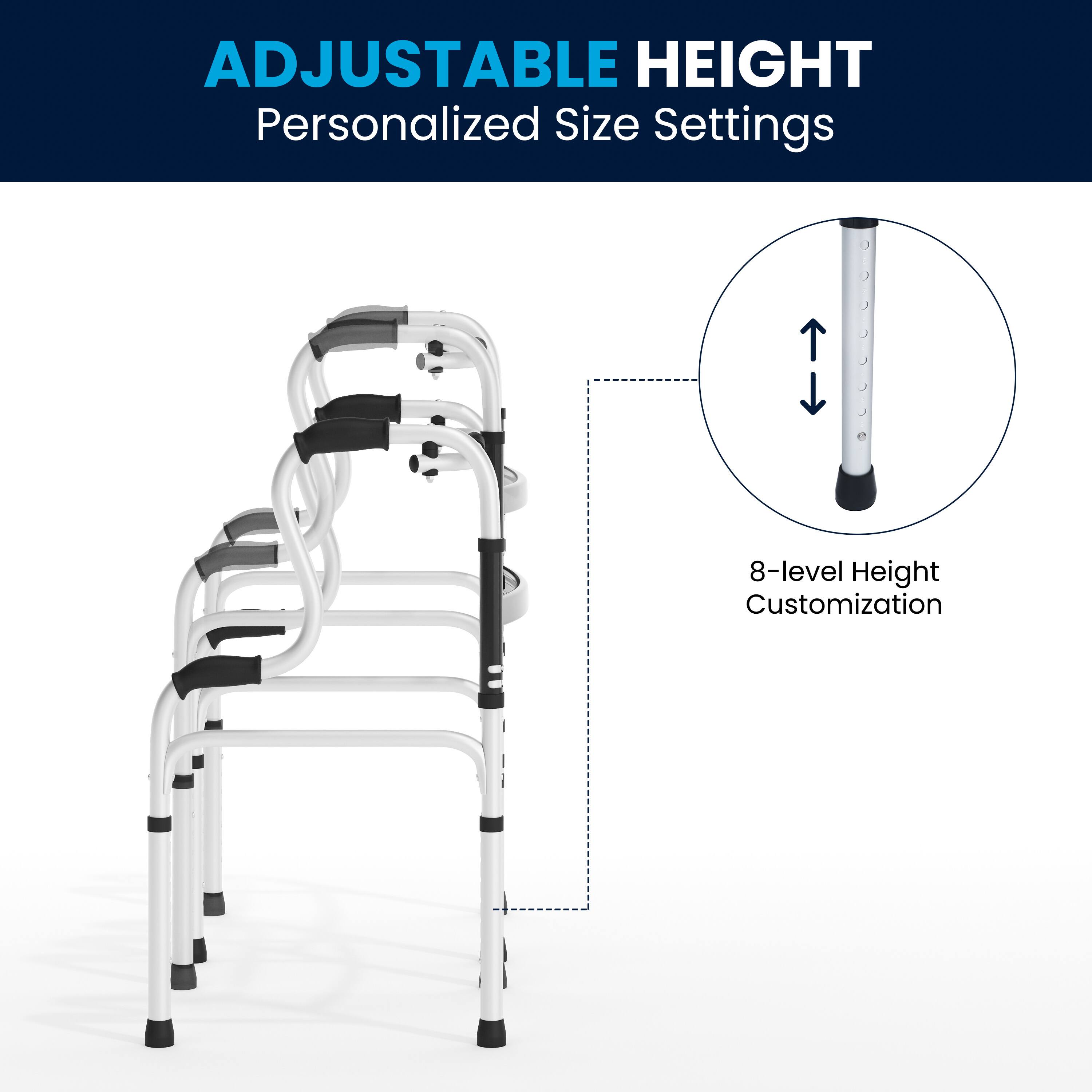 ADJUSTABLE HEIGHT  
Personalized Size Settings  

8-level Height Customization