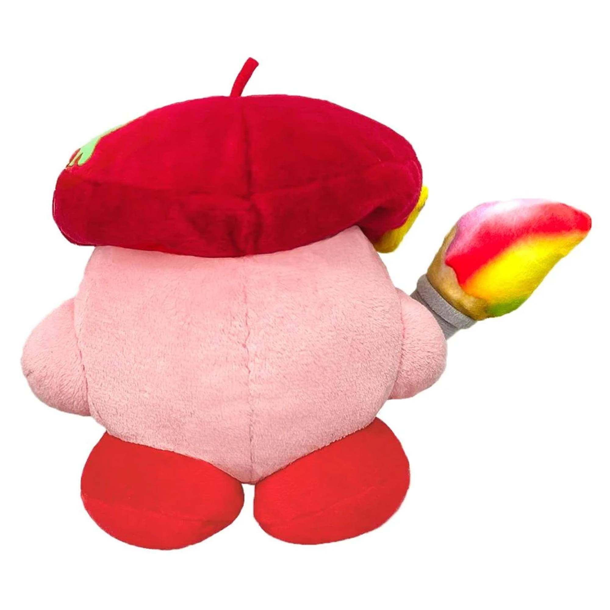 Alt View 10. Little Buddy - Kirby Artist 5 Inch Collector Plush - Pink.