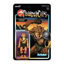 Super7 - Thundercats 3.75 Inch Reaction Figure | Jackalman - Black