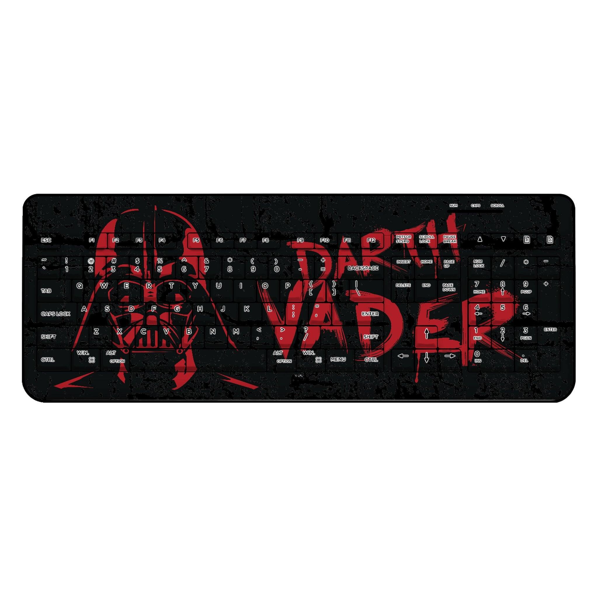 Sure, here is the corrected and grouped text from the image:

- Darth Vader
- 1 2 3 4 5 6 7 8 9 0
- Q W E R T Y U I O P
- A S D F G H J K L
- Z X C V B N M
- Tab Caps Lock Shift
- Ctrl Win Alt Spacebar
- Backspace Enter
- Shift
- Fn Ctrl Alt
- Insert Home Page Up
- Delete End Page Down
- Num Lock Scroll Lock
- Num Pad (0-9, +, -, *, /, ., Enter)
- Fn F1 F2 F3 F4 F5 F6 F7 F8 F9 F10 F11 F12
- Windows Menu
- Ctrl Alt Del
- Fn Lock
- Fn F13 F14 F15 F16 F17 F18 F19 F20 F21 F22 F23 F24
- Fn F25 F26 F27 F28 F29 F30 F31 F32 F33 F34 F35 F36 F37