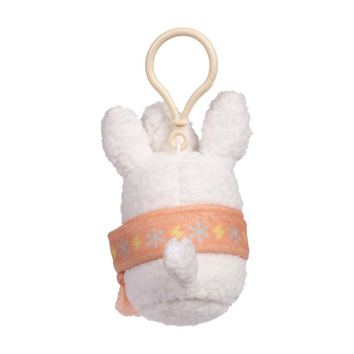 Alt View 3. Pokémon - Pokemon Center Pawmi Pokemon Holiday Plush Key Chain.