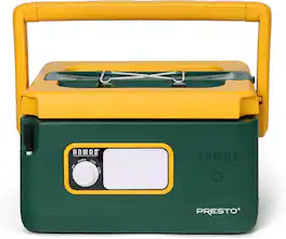 Presto - 06019 Gold Traveling Slow Cooker - Green