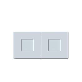 Boyel Living - 24in.W x12in.D x12in.H WALL CABINET Fully assembled Cabinet With Two HDF Doors - Gray