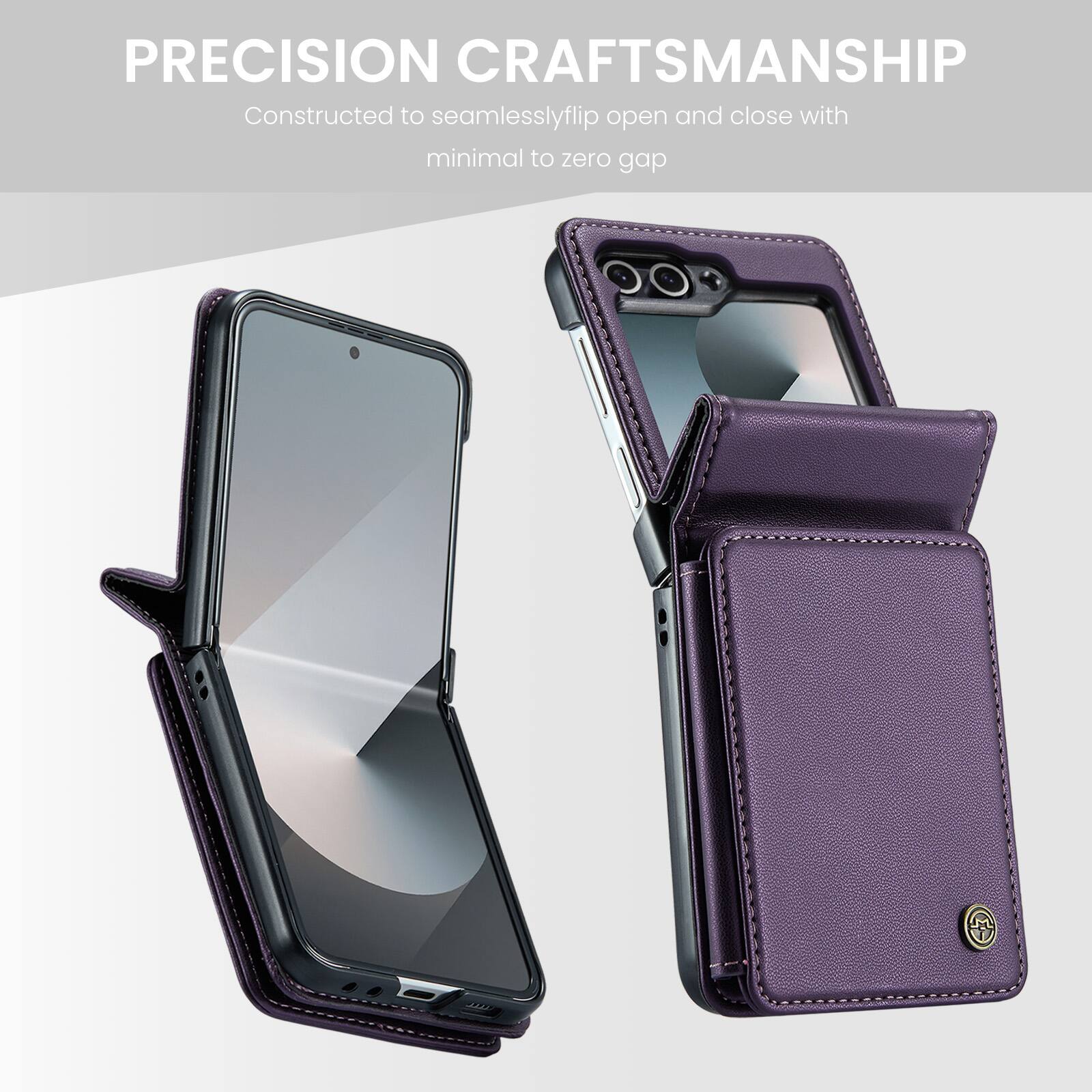 PRECISION CRAFTSMANSHIP  
Constructed to seamlessly flip open and close with minimal to zero gap