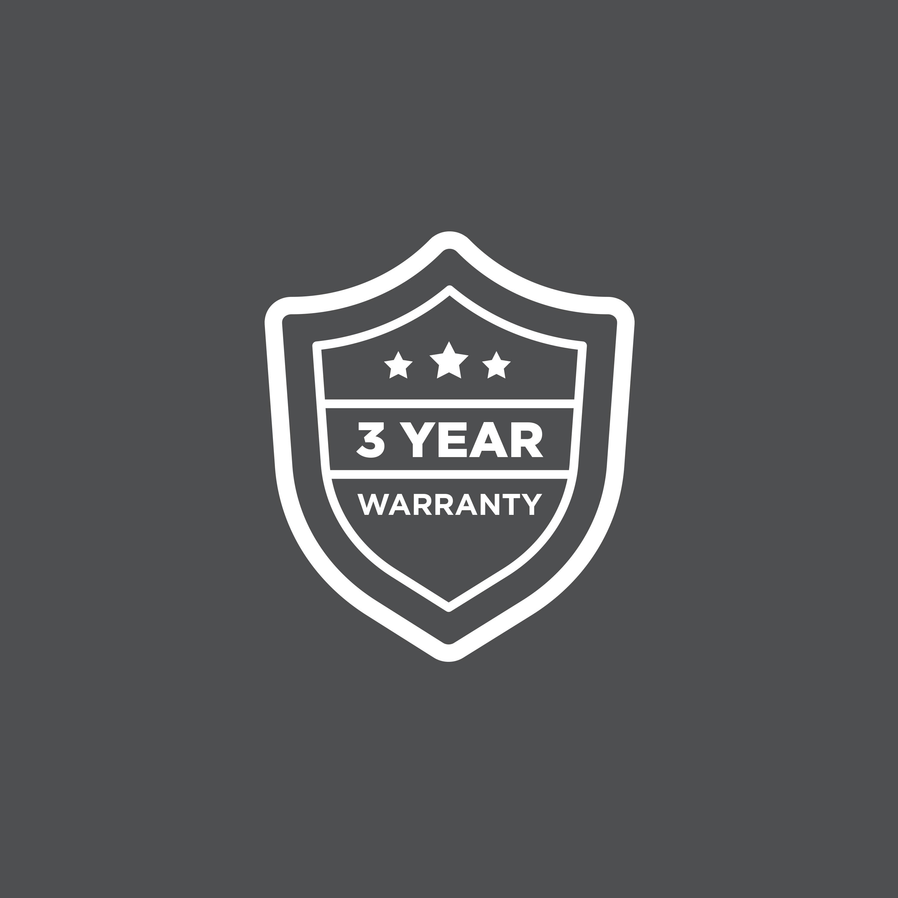 3 YEAR WARRANTY