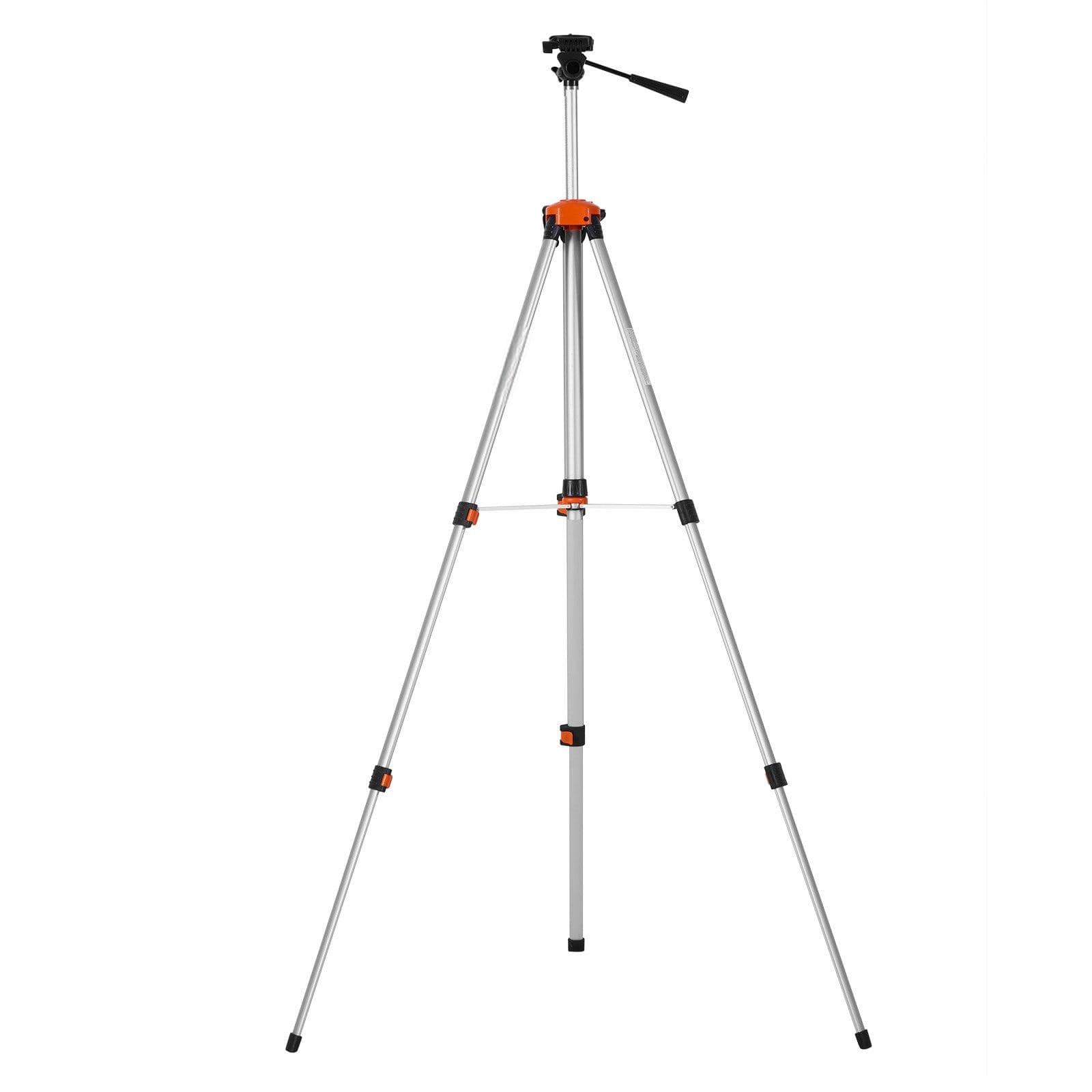 Glintex - Laser Level Tripod 1/4"x20 Thread, Adjustable Height 27.36"-68.11", Aluminum Alloy Construction with Carry Bag - Natural