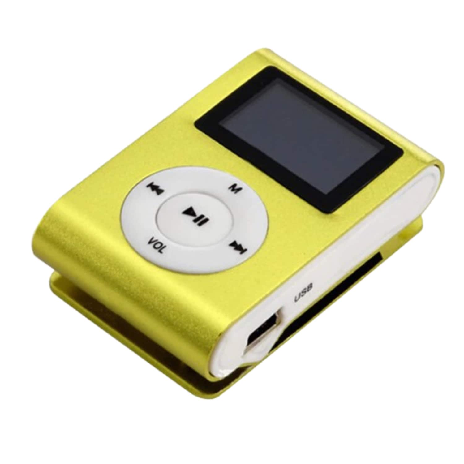 Stock Preferred - Mini Tune Buddy MP3 Player with FM Radio - Lime Green